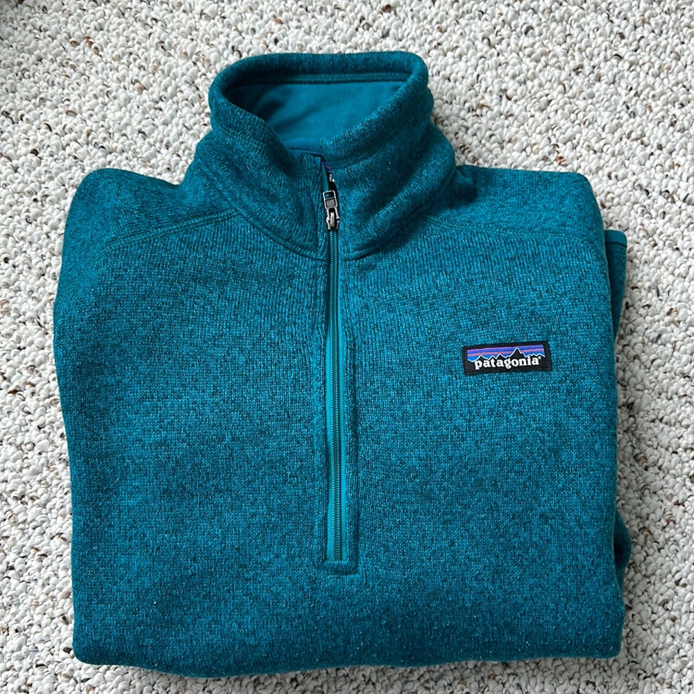 Patagonia Women’s Medium Better Sweater 1/4 Zip Fleece - Discontinued Color